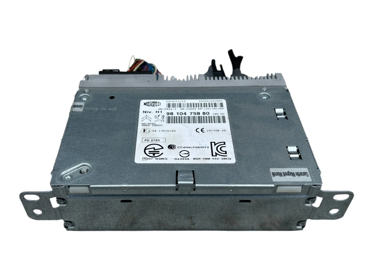 Radio/navigationsläsare Peugeot 308 II T9 9810475880