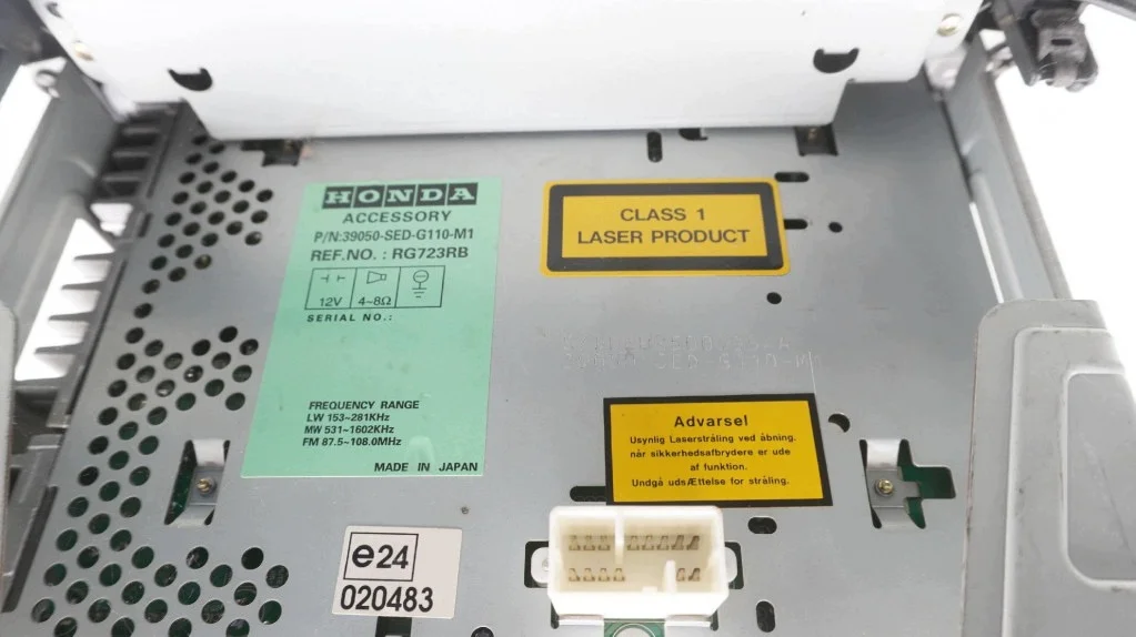 Honda Accord VII Radio 39050-SED-G110-M Bedienfeld image 4