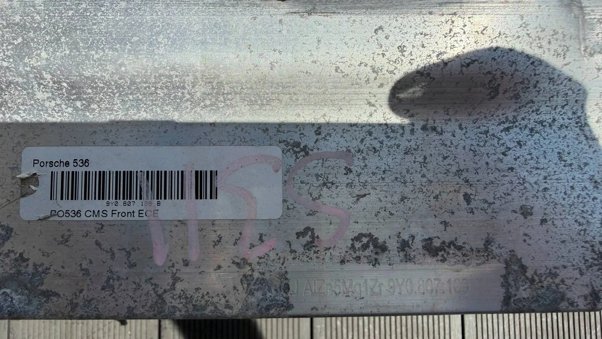 Porsche Cayenne Stoßfänger Träger 9Y0807109B image 8