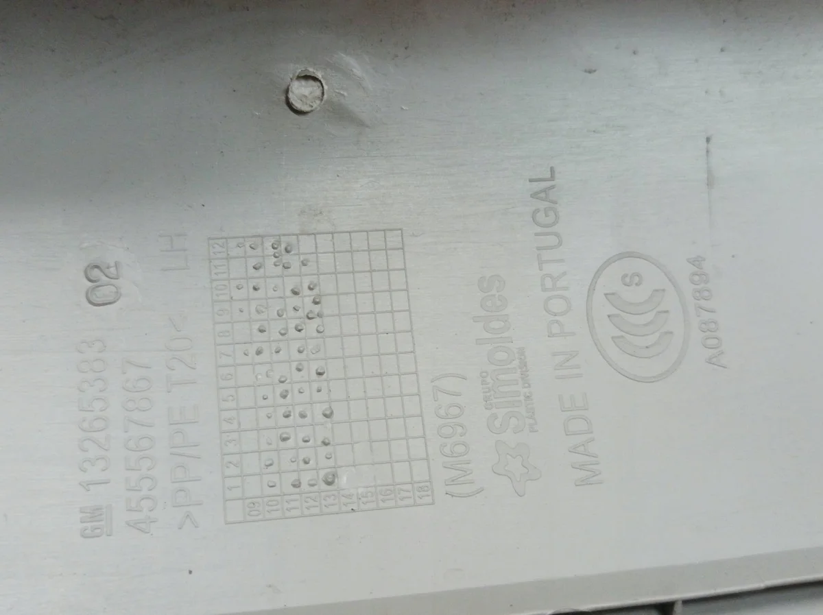 Cache montant A Opel Meriva II 5907911592615 image 3