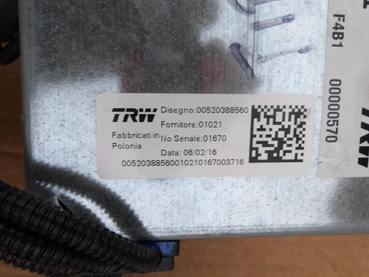Módulo de dirección asistida Fiat Tipo A0048578F image 6