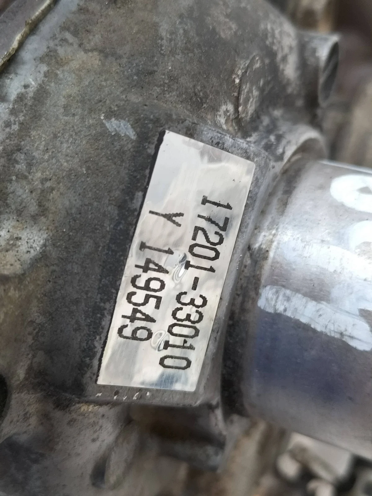 Turbo 17201-33010 Toyota Yaris 1.4 D4D