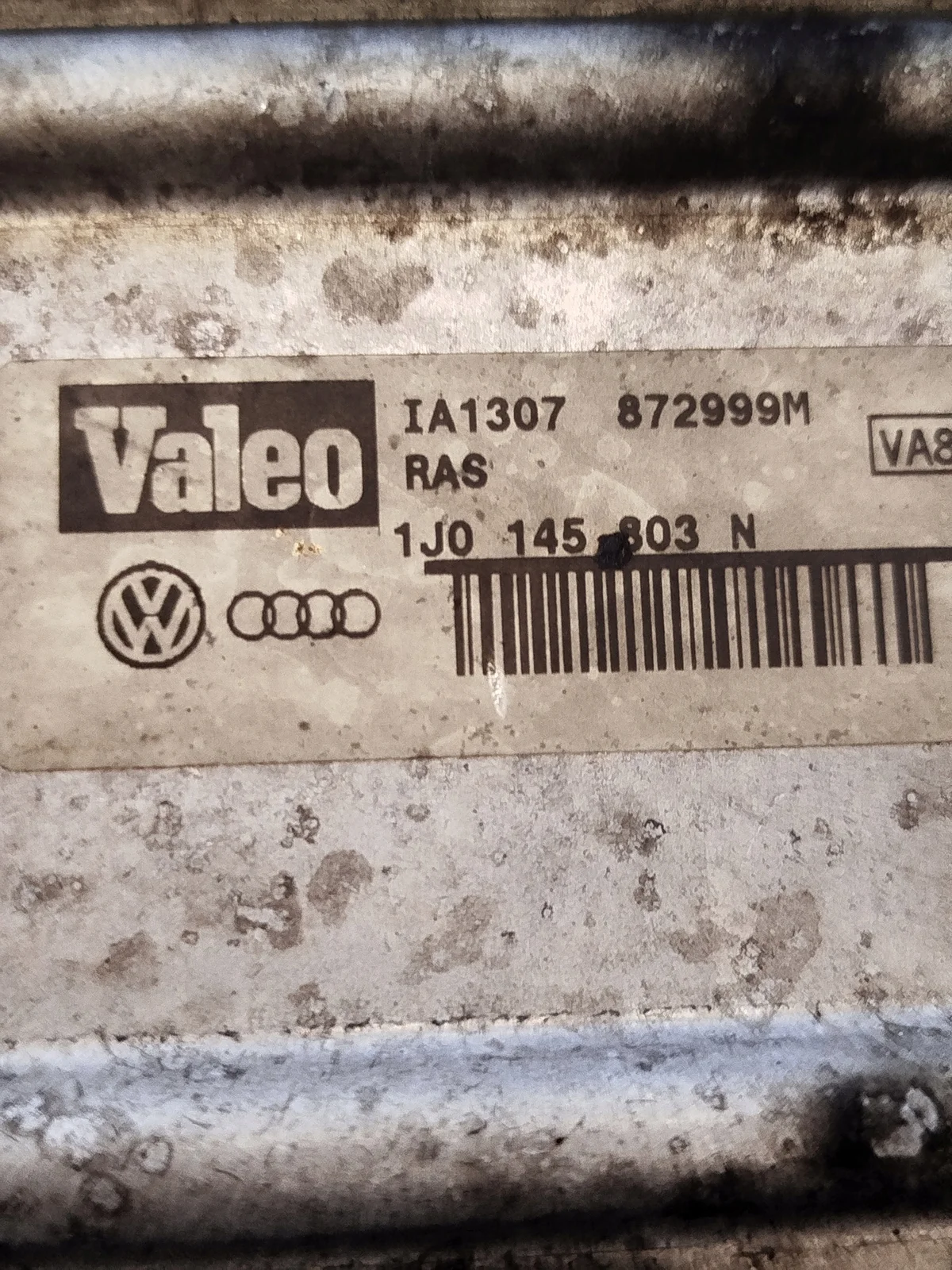 Ladeluftkühler Audi VW Seat Skoda 1.9 TDI 1J0145803N image 7