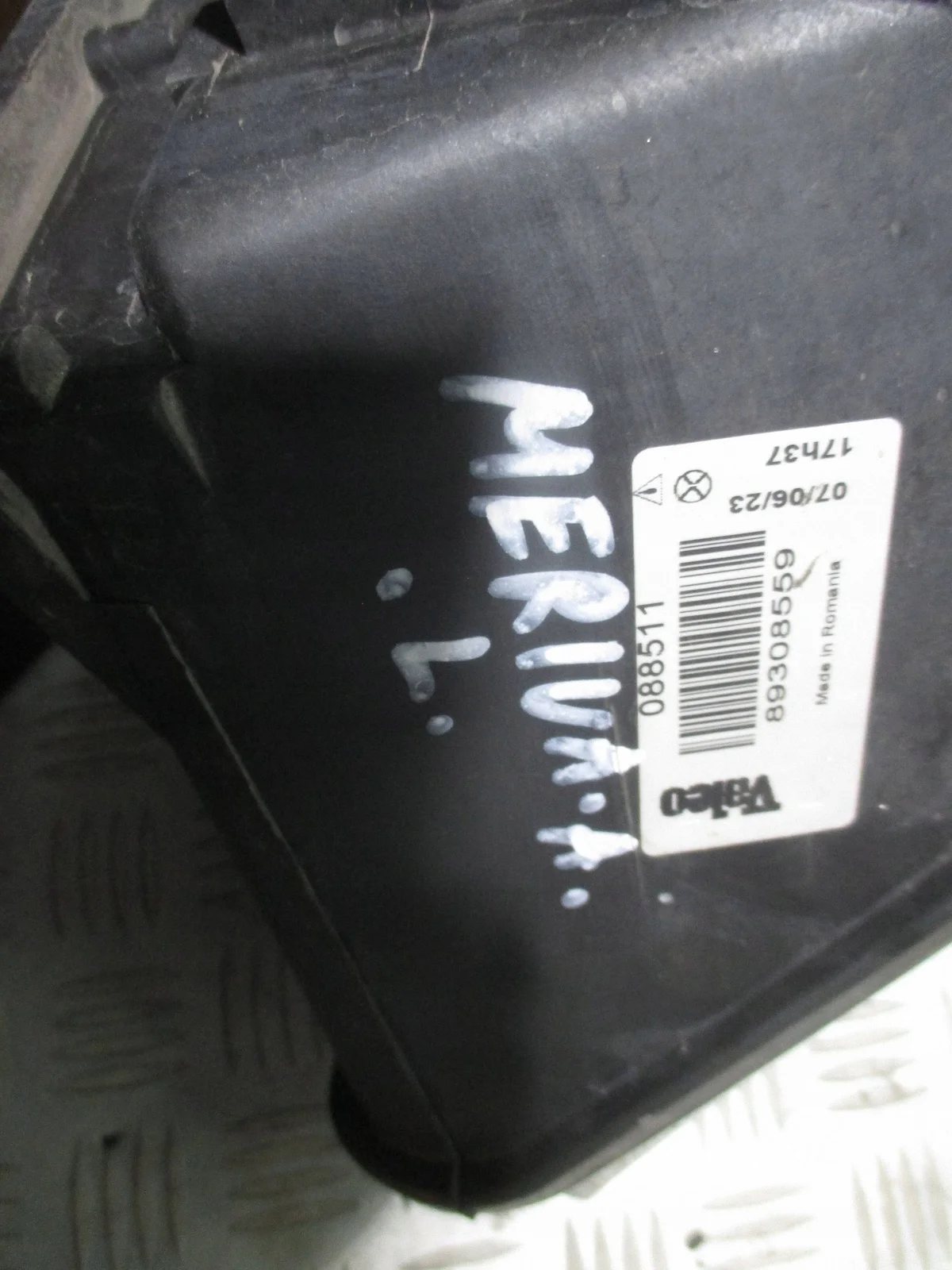 Left Headlight Opel Meriva A 89308559