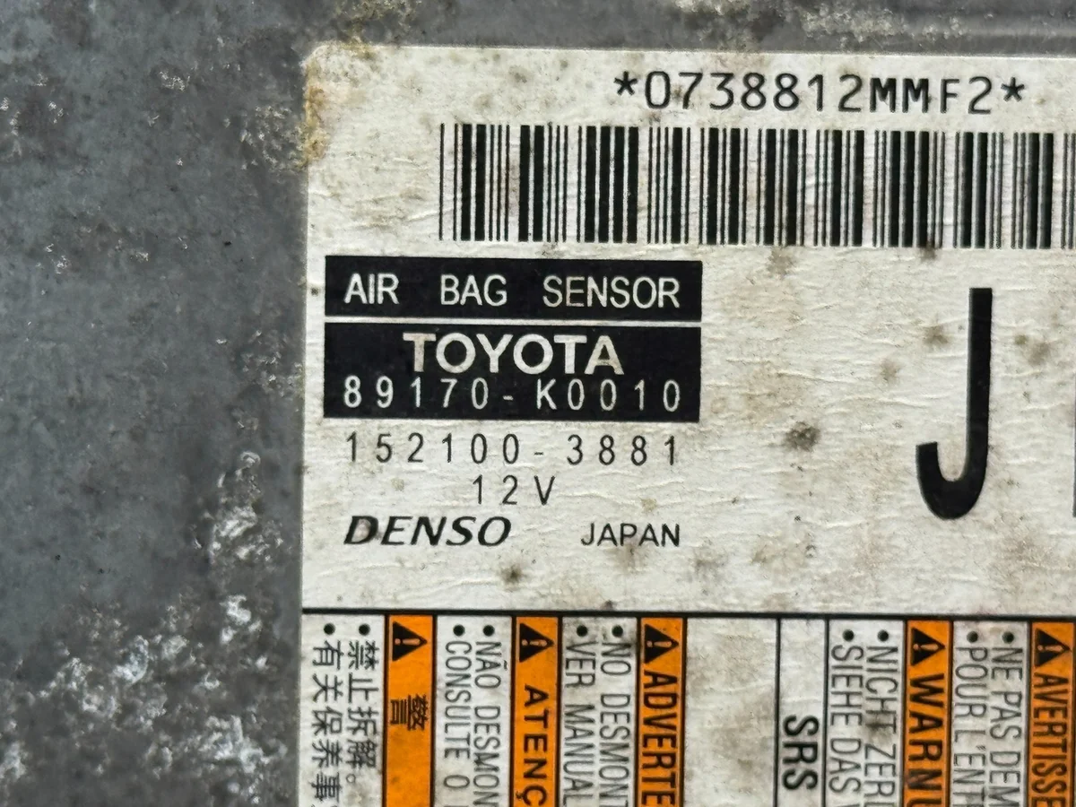 Modulo Airbag Toyota Yaris XP210 89170-K0010 image 4