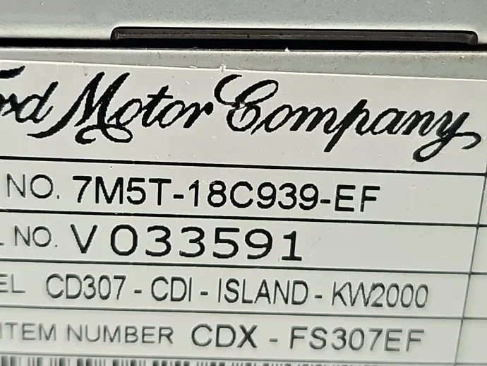 Radio CD Ford Focus 2 7M5T-18C939-EF thumbnail 7