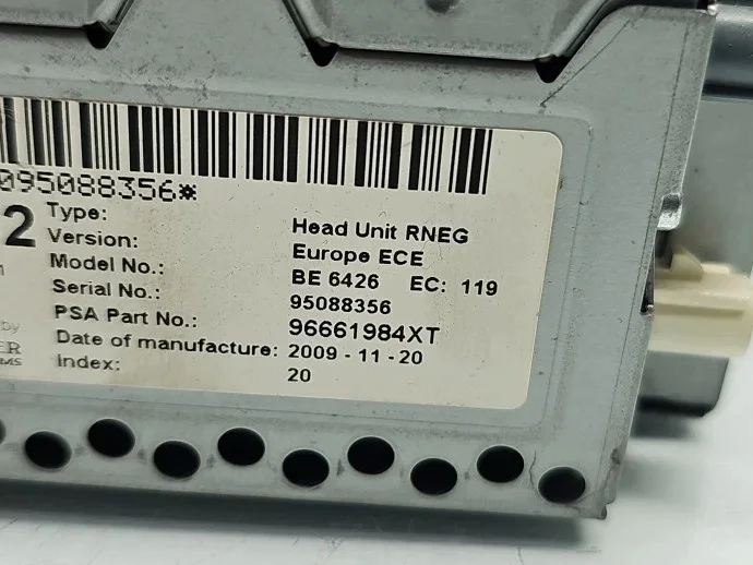 Radio CD Citroen DS3 96661984XT image 7