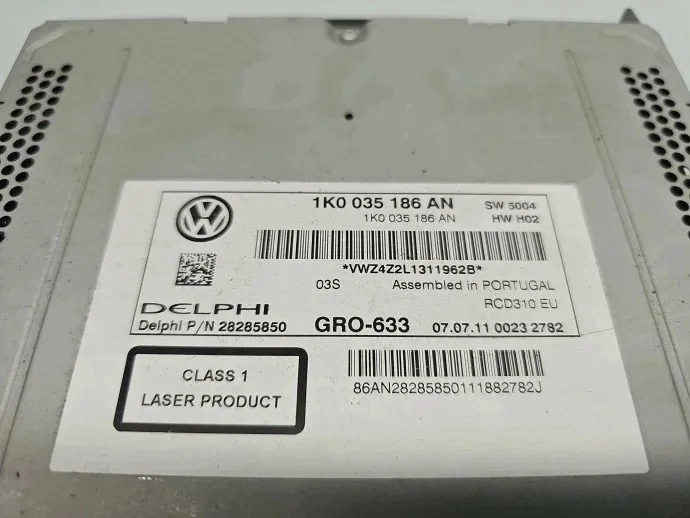 Radio CD Volkswagen Touran 1K0035186AN image 5