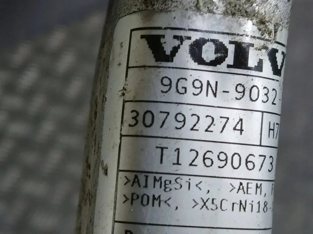 Kraftstoffrohr Volvo S60 II 9G9N9032EB 2012 image 4