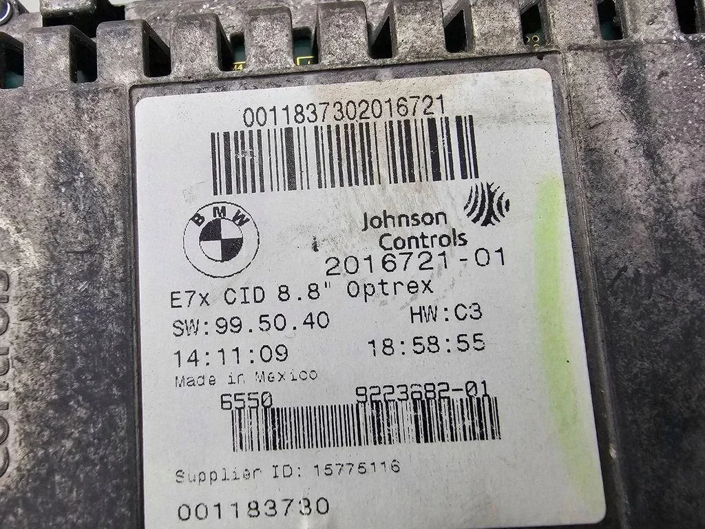 Pantalla Navegación BMW X5 E70 9223682 image 7
