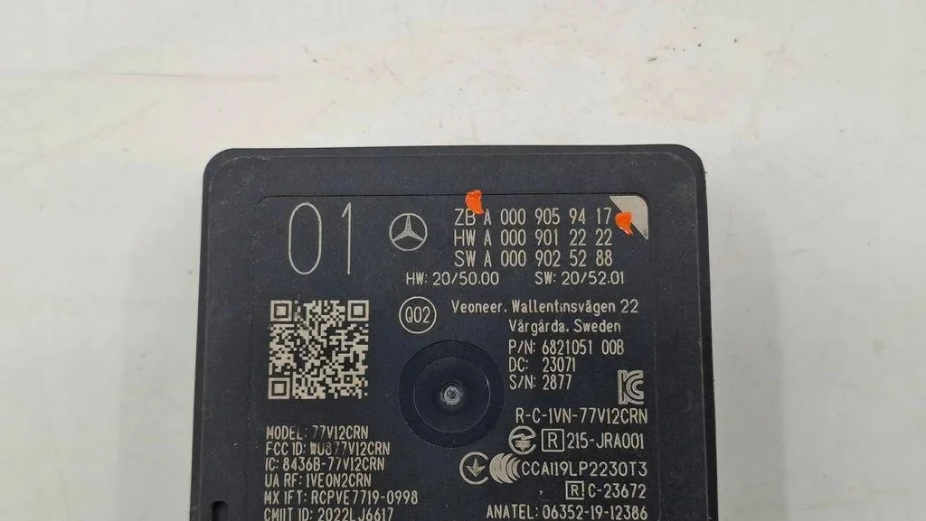 Mercedes X254 Radar Sensor A0009059417 Totwinkelassistent image 7