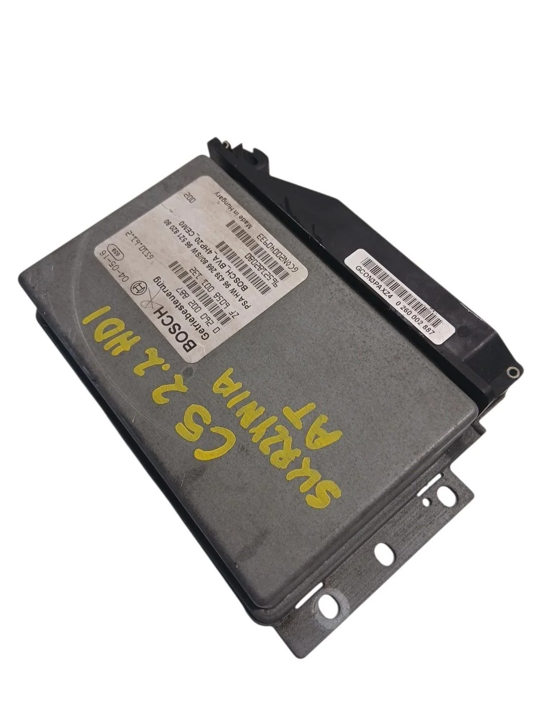 Ohjausyksikkö vaihteistoon Citroen C5 9652182080 image 3