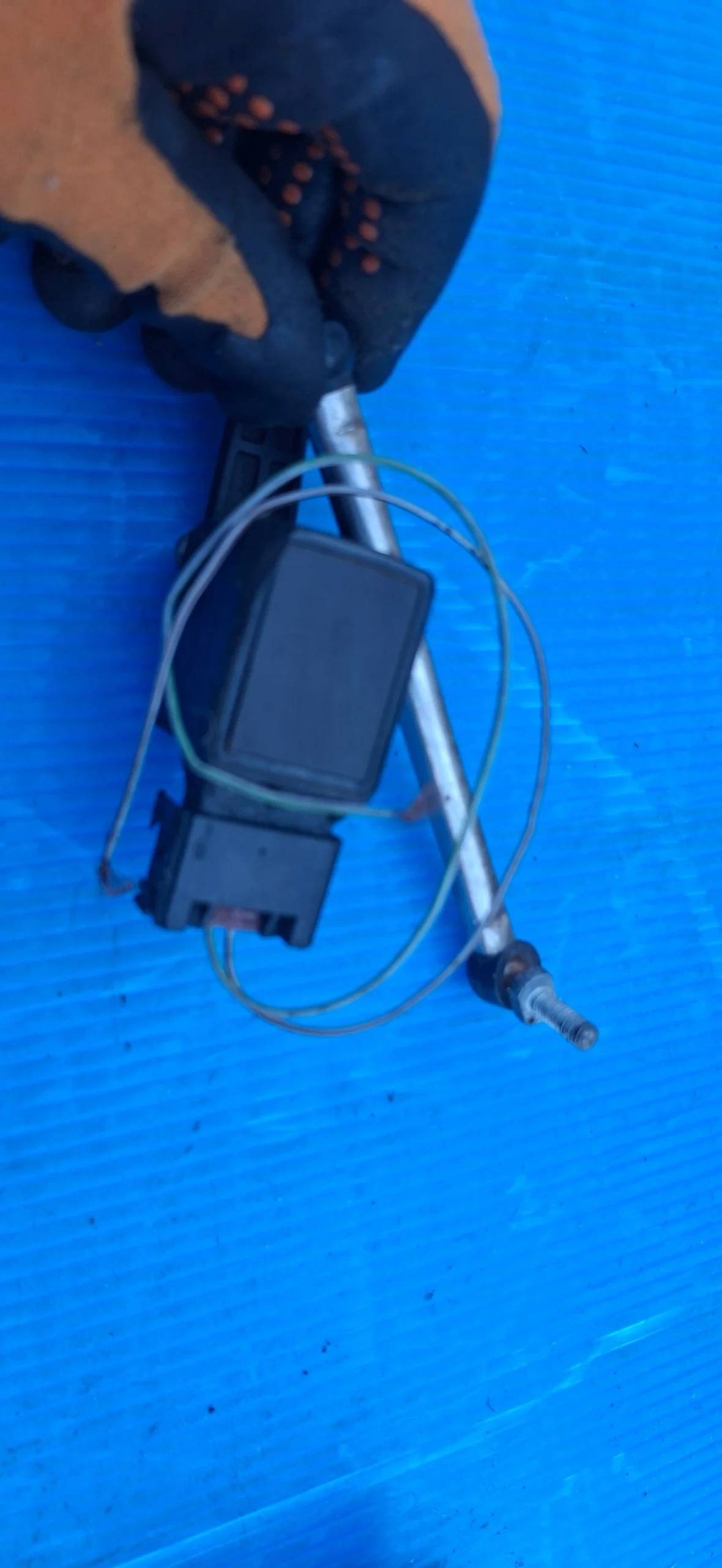 BMW E60 E61 E63 Xenon Scheinwerfer-Niveausensor 1093697 image 2