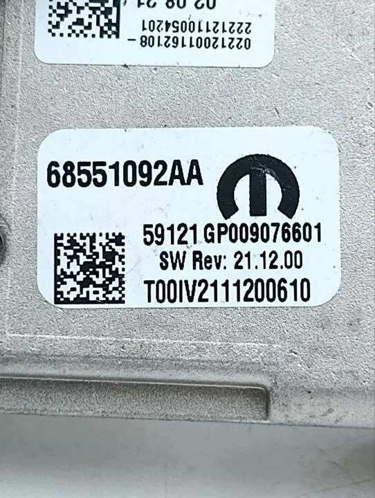 Chrysler Pacifica 2021 Telecamera 68551092AA image 9