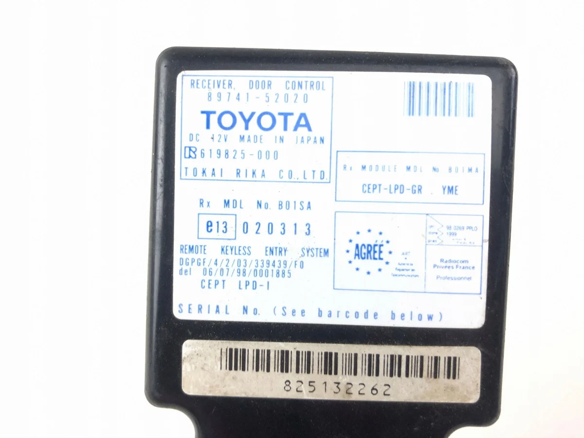 Módulo de porta Toyota Yaris Verso 8974152020 image 3