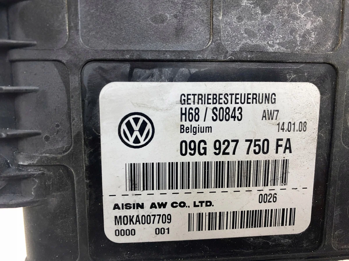 Transmission Control Unit Skoda Octavia Mk2 09G927750FA
