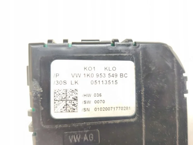 Volkswagen Golf Sensor de ángulo de giro 1K0953549BC image 5