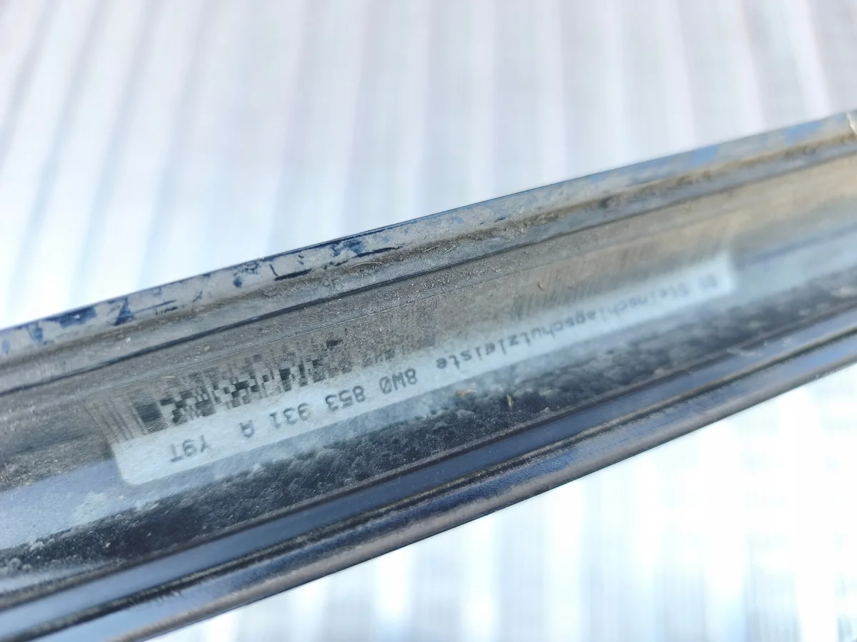 Moldura Umbral Izquierda Audi A4 B9 8W0853931A