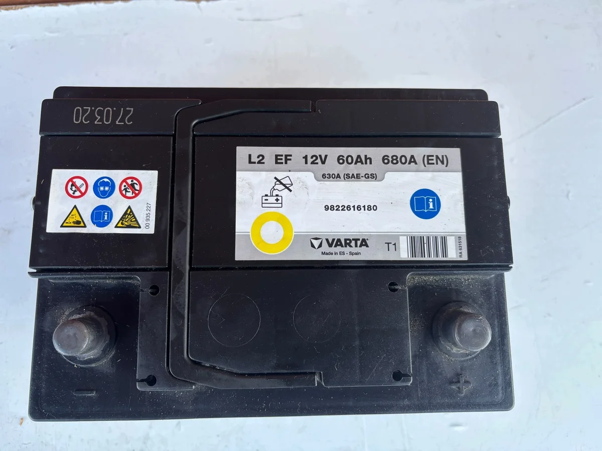 Batteri Peugeot 60Ah 9822616180