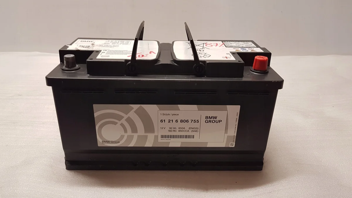 BMW Batteri VRLA AGM 92Ah 850A 6806755
