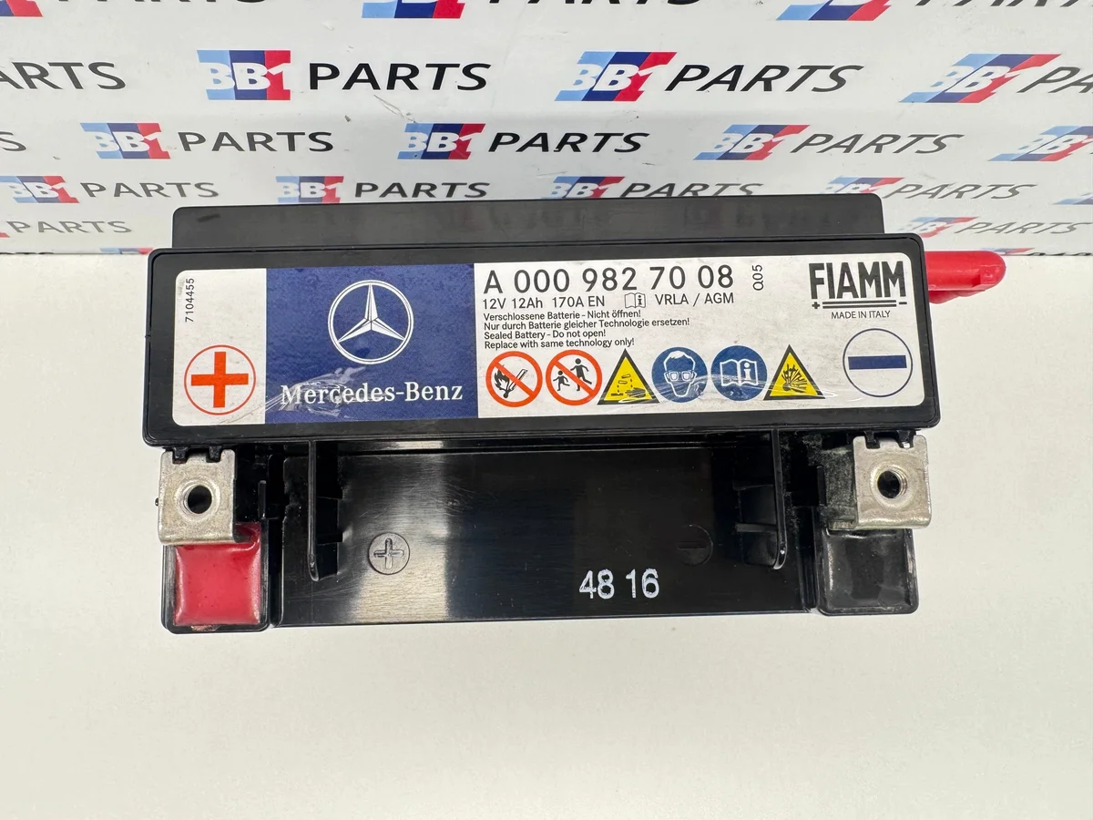 Batteria Servosterzo Mercedes BB112V12AHA0009827008 image 3