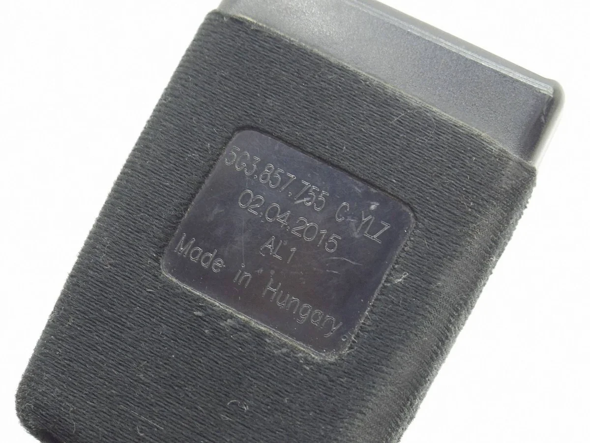 Halteklammer Sicherheitsgurt Fahrerseite Skoda Octavia III 5G3857755C WAH48506 image 4