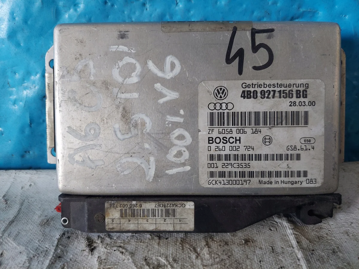 Centralina cambio Audi A6 C5 4B0927156BG