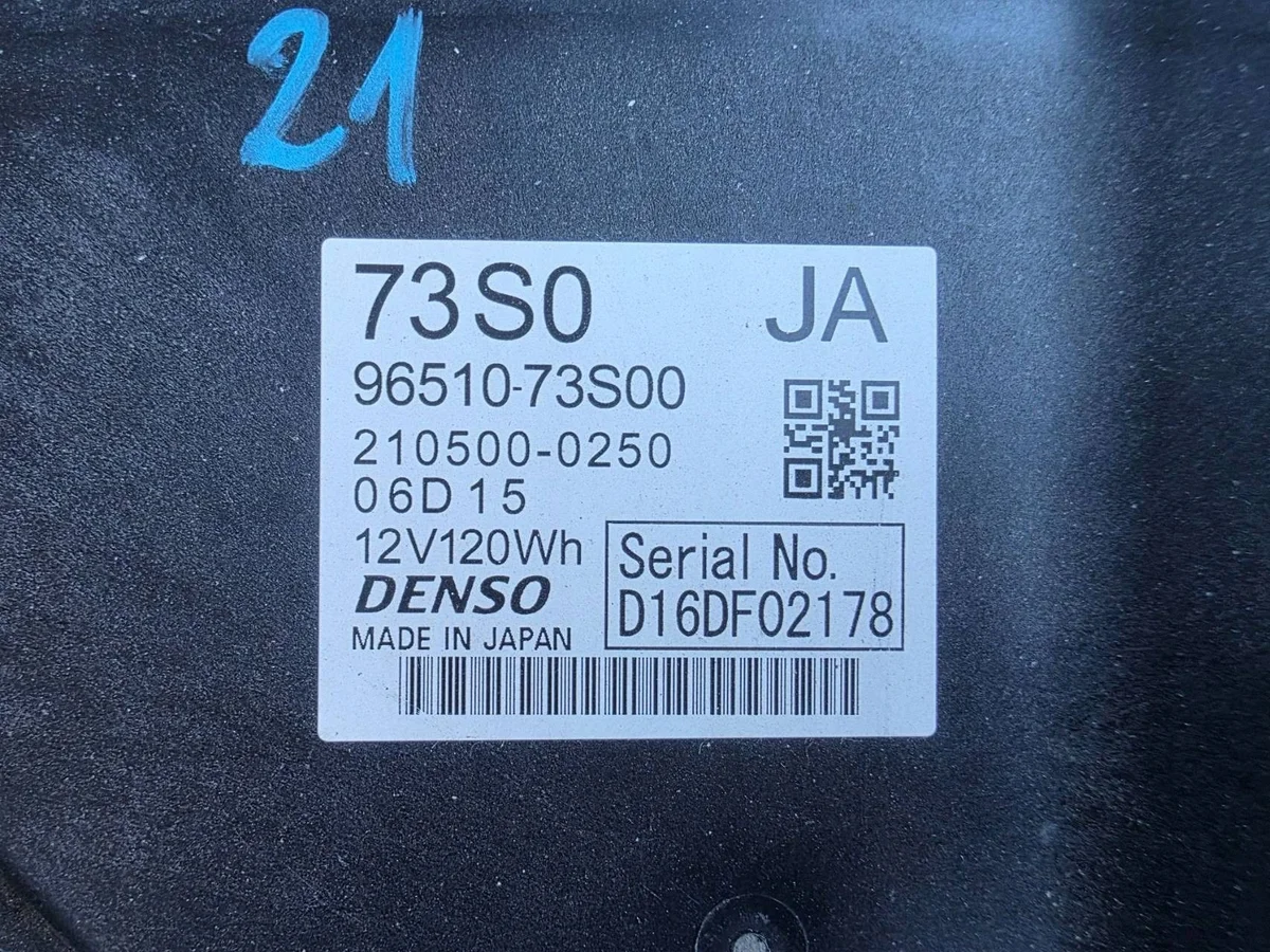 Suzuki Swift III Batteri 9651073S00 image 6