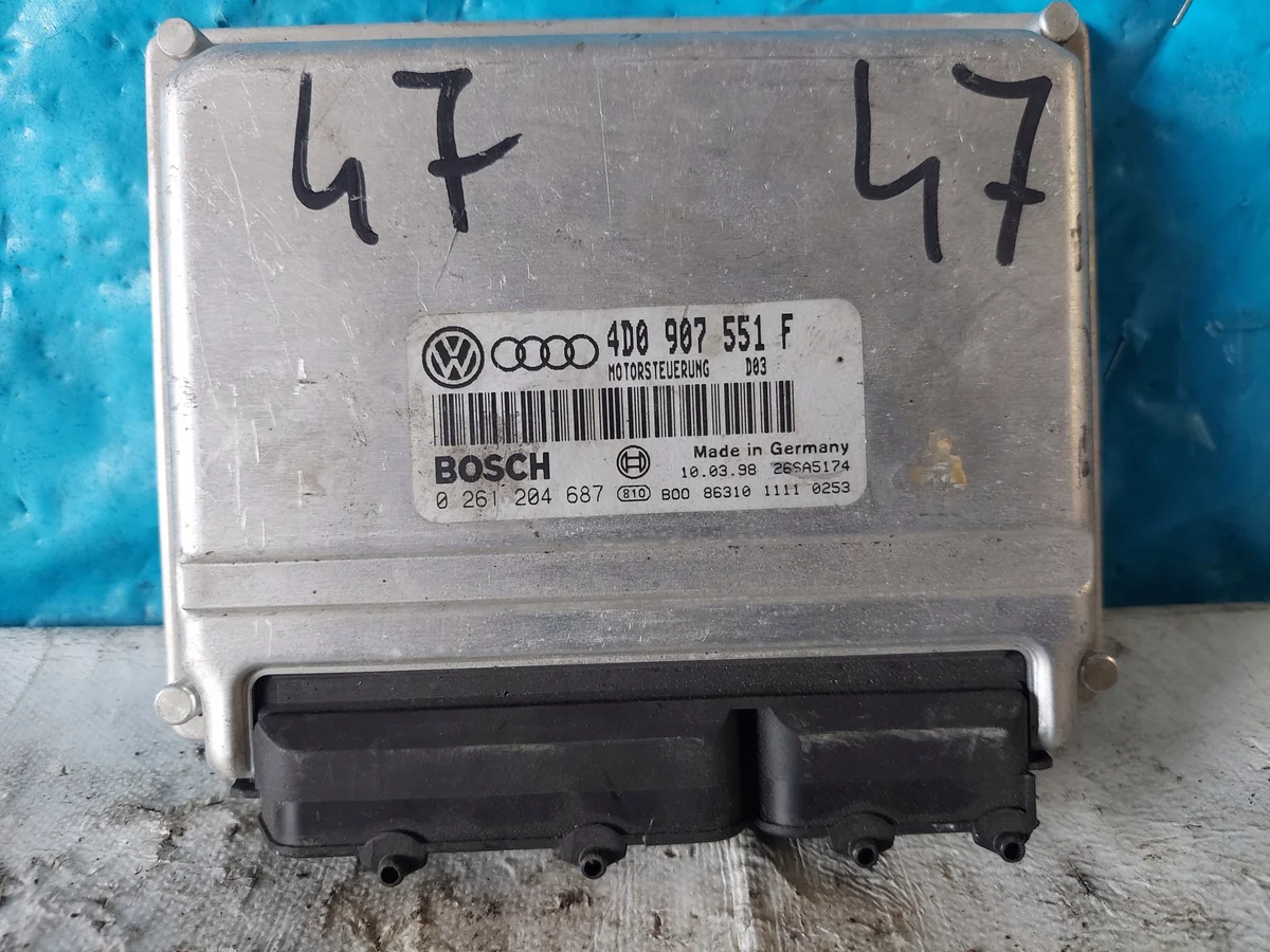 Centralina Motore Audi A6 C5 2.8 V6 BOSCH 4D0907551F