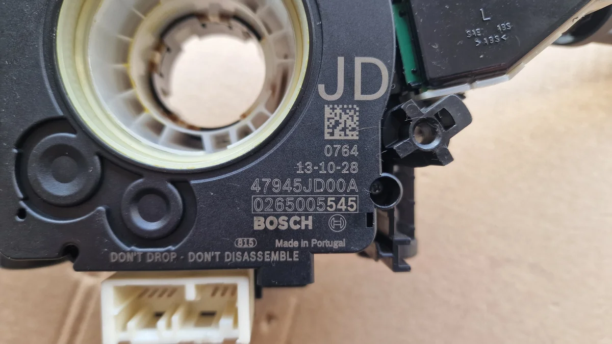 Nissan Qashqai J10 Schalter Sensor Modul 47945JD00A 0265005545 image 5