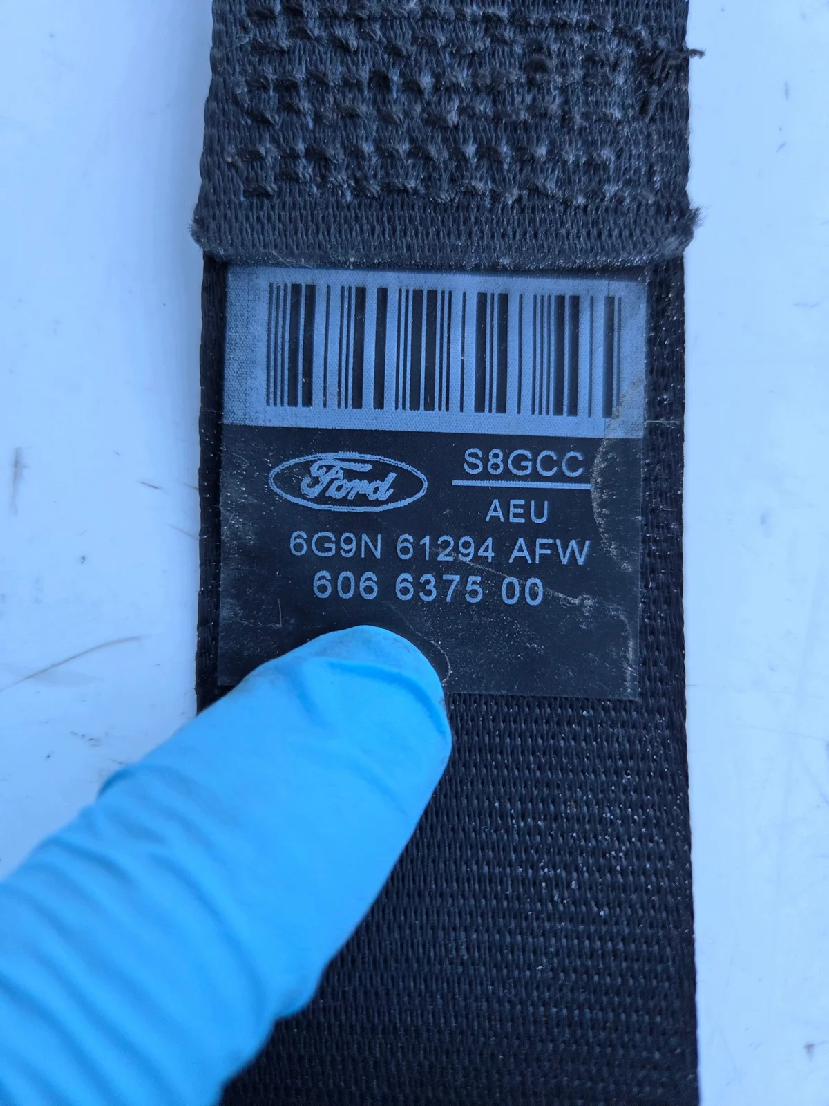 Ford Mondeo Sicherheitsgurt vorne rechts 6G9N61294AFW 606637500 image 3