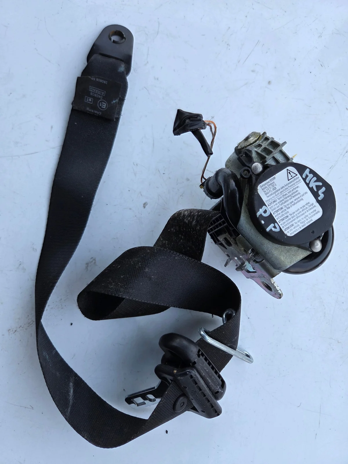Ford Mondeo Sicherheitsgurt vorne rechts 6G9N61294AFW 606637500 image 5