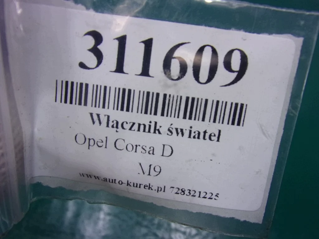 Valokatkaisin Opel Corsa D 13249401 image 5