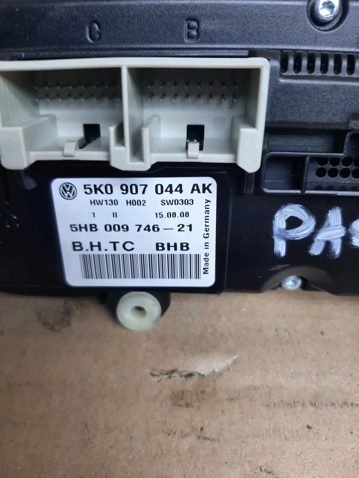 Panneau de commande climatisation VW Passat CC 5K0907044AK 7123407 image 3