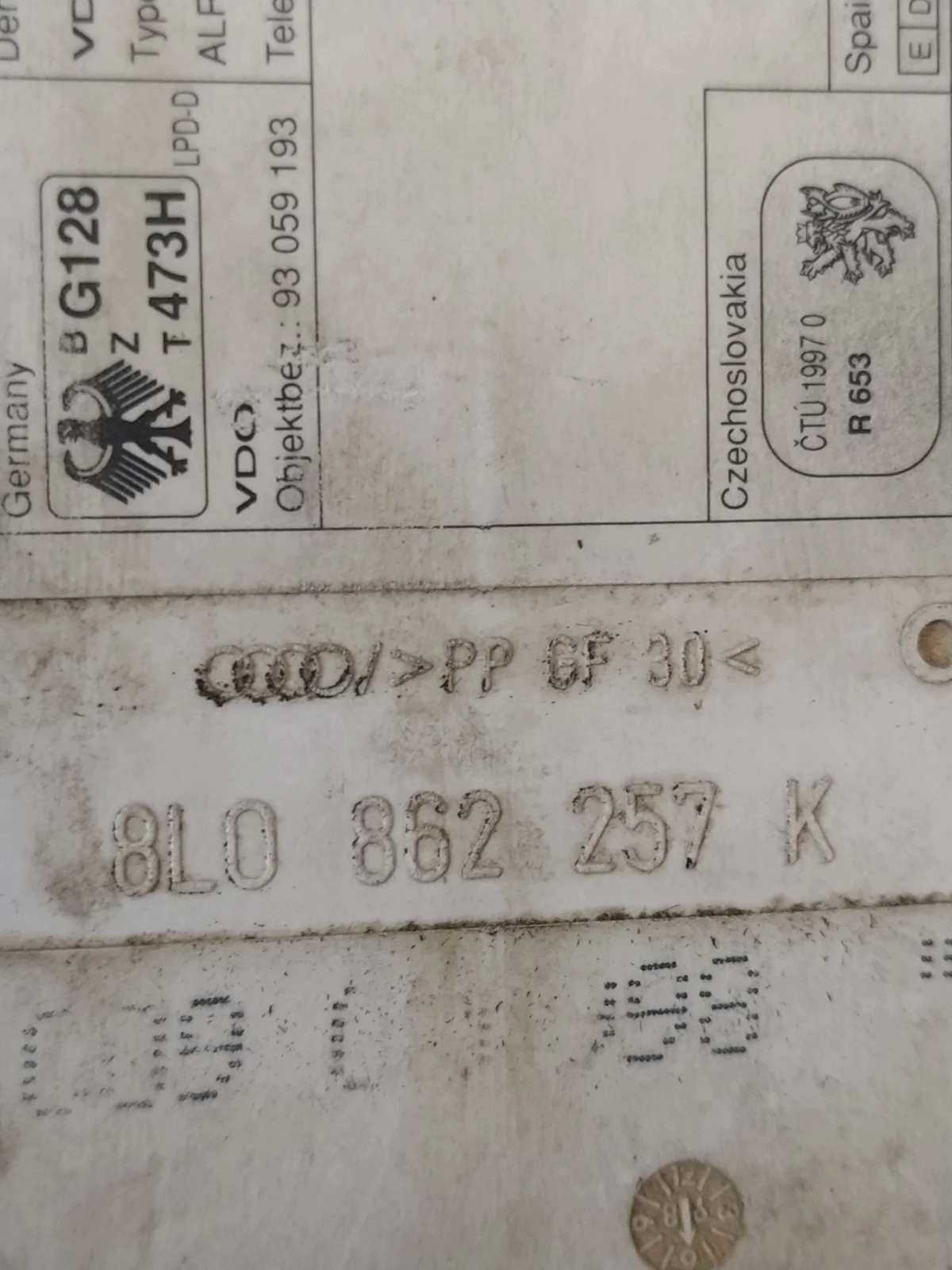 Pompe serrure centralisée Audi A3 8L A4 B5 8L0862257K