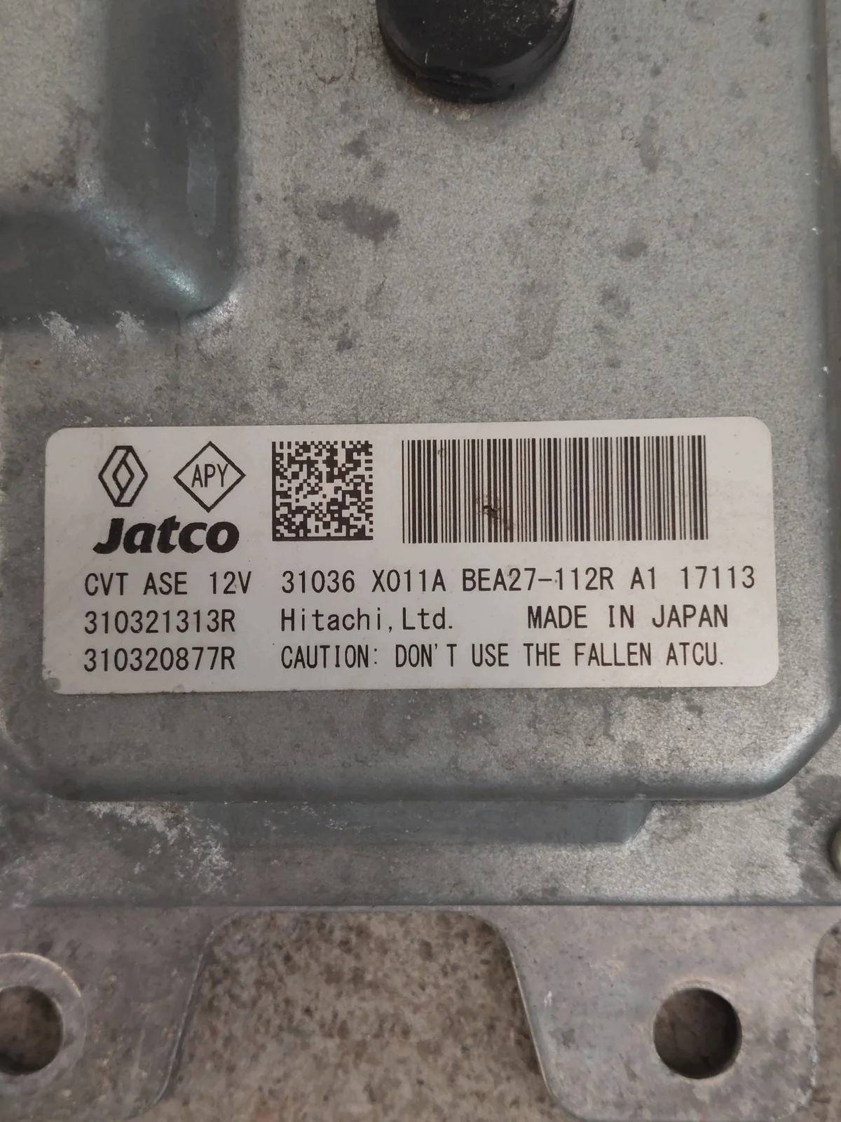 Calculateur boîte auto Renault Koleos II 310321313R image 3
