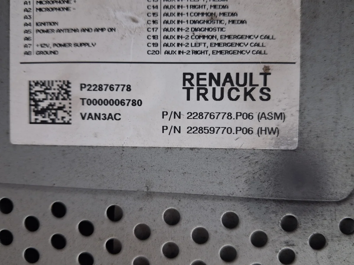 Radio AUX USB Renault Midlum GAMA D 22876778 image 5