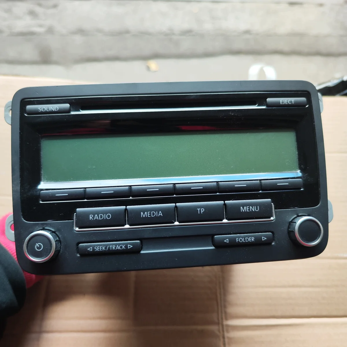 Rádio Blaupunkt Volkswagen 1K0035186AA