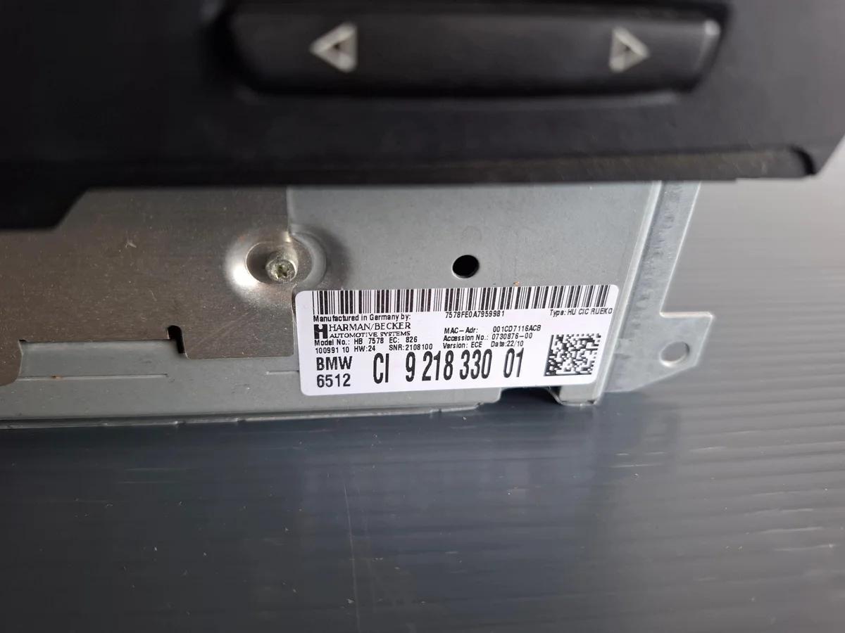 BMW radio CD/DVD-soitin 921833001 image 3