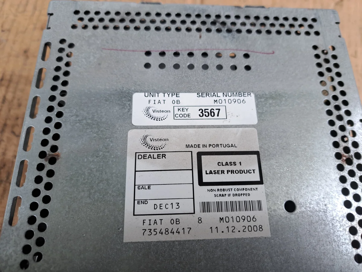 Radio CD Fiat Bravo II 735484417 image 6