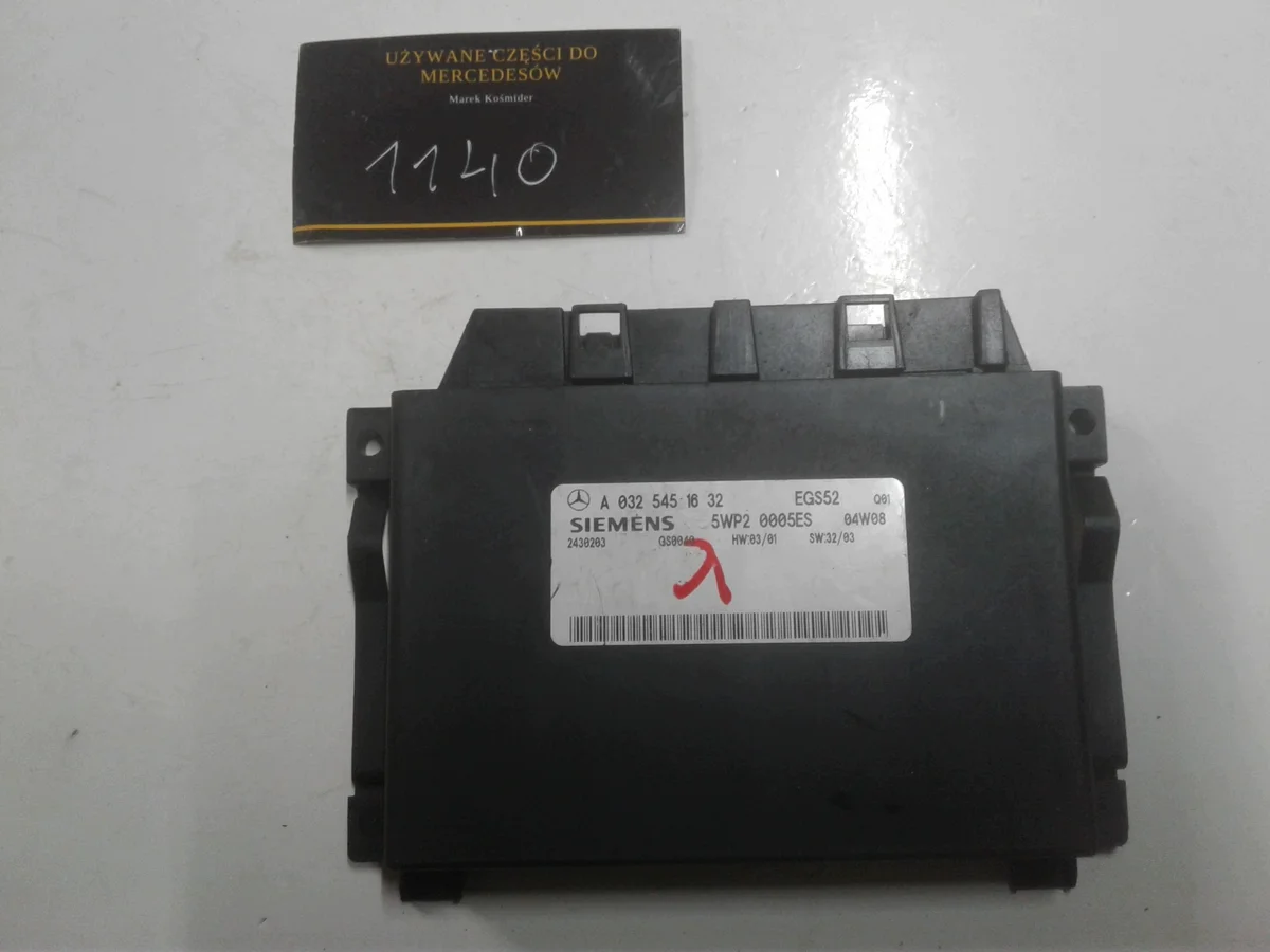 Steuergerät Getriebe Mercedes-Benz W220 0325451632