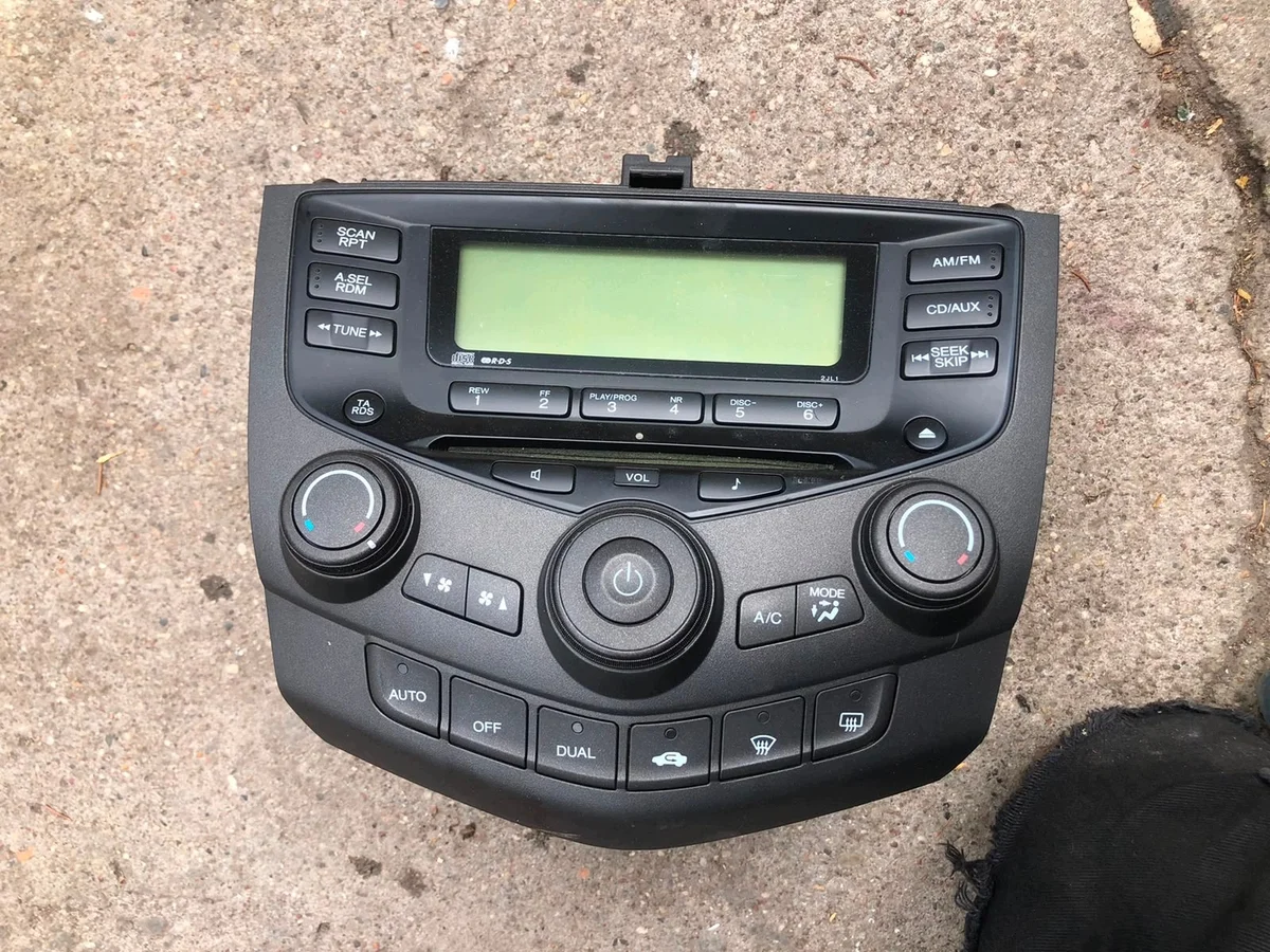 Radio CD Climate Panel Honda Accord VII 39050-SEF-G510-M1