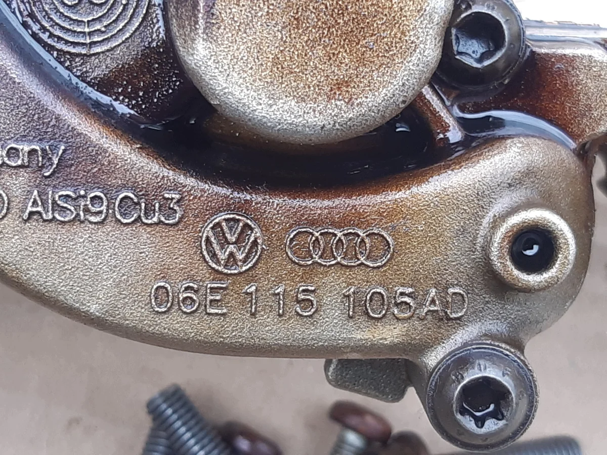Ölpumpe Audi A6 C6 3.0 TFSI 06E115105AD image 3