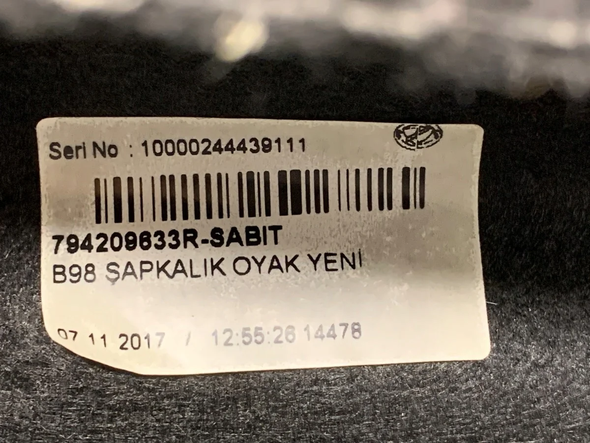 Renault Clio IV Kofferraumabdeckung - gebraucht image 3