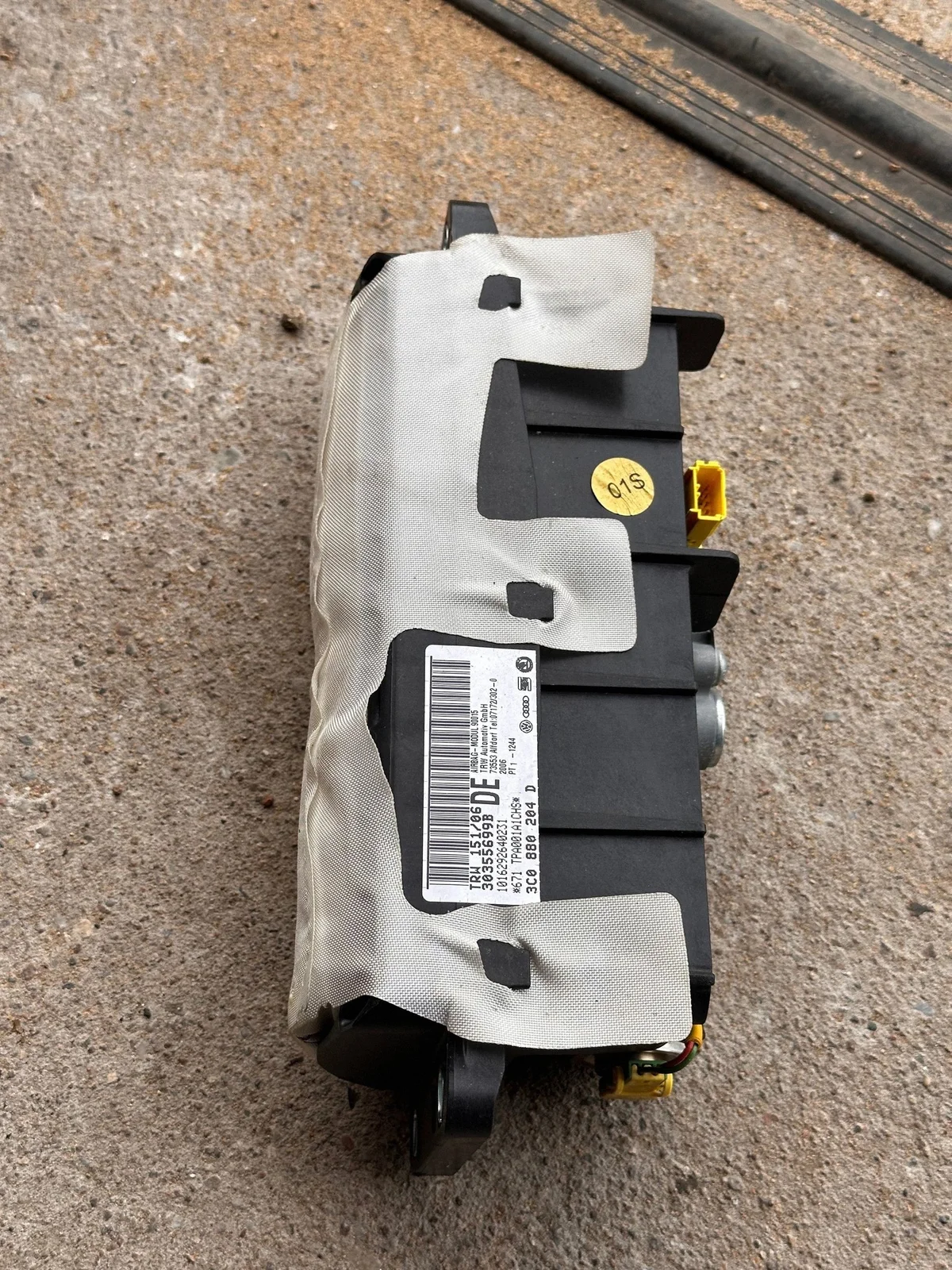 Volkswagen Passat B6 matkustajan turvatyyny 30355699B