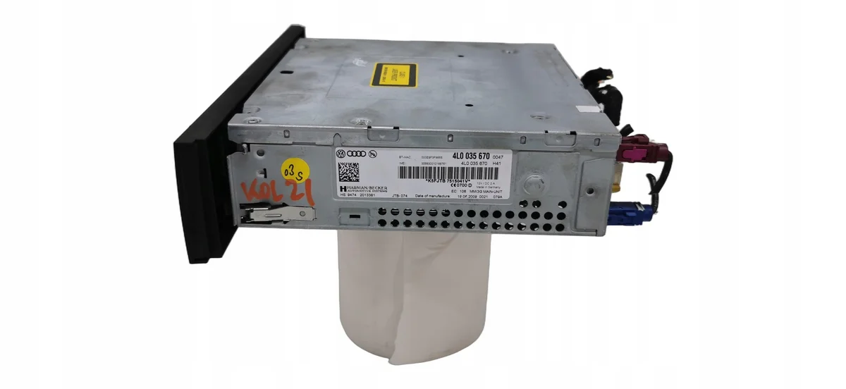 SD-Kartenleser MMI 3G Audi Q7 4L 4L0035670 image 5