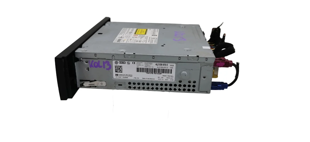 SD-Kartenleser MMI Multimedia Audi Q7 4L 4L2035670E image 5
