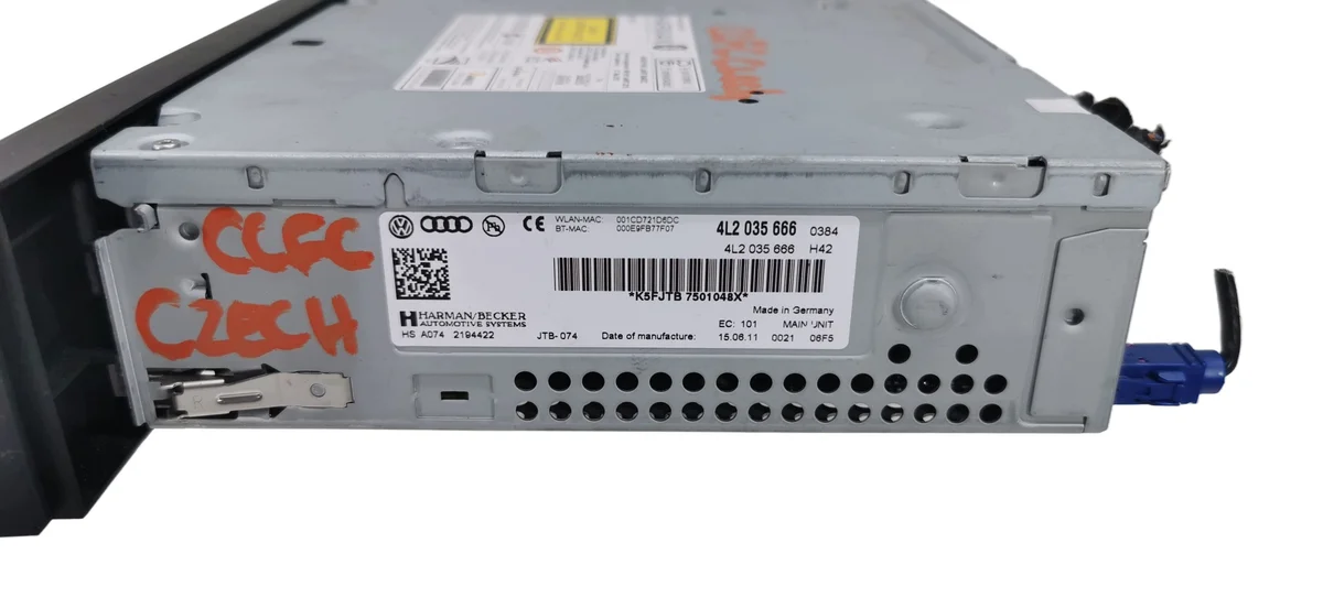 SD-Kartenleser Multimedia Audi Q7 4L 4L2035666 image 4