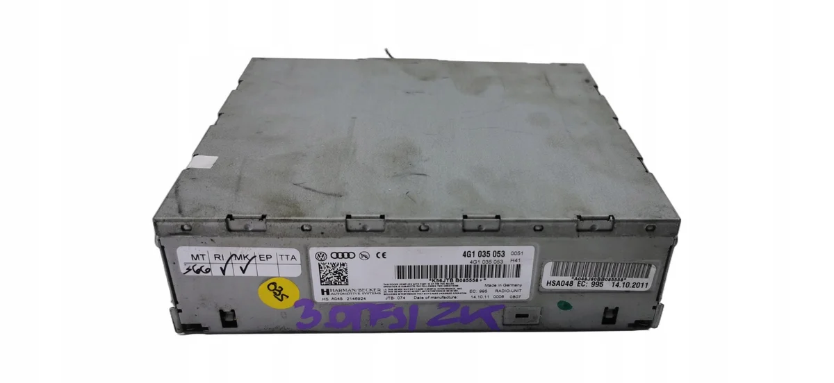 Radio näyttö Audi Q5 A4 A6 4G1035053