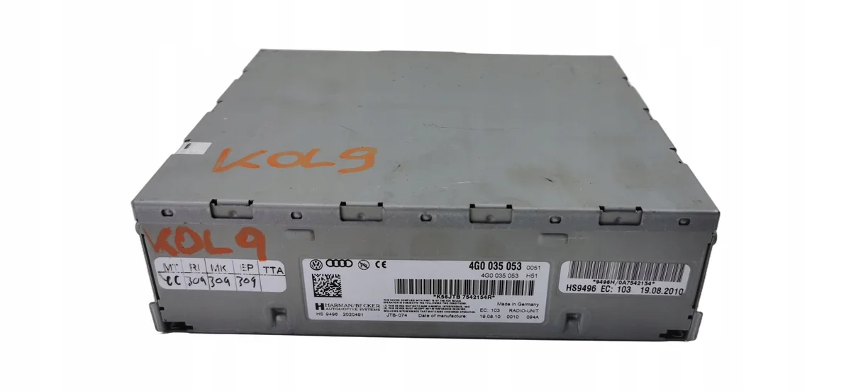 Module Radio Navigation MMI Audi A4 B8 A5 8T Q5 Q7 4L 4G0035053